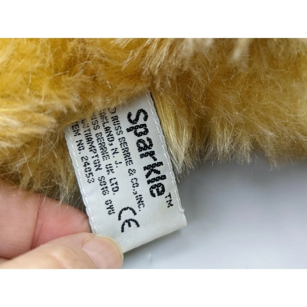 Russ Sparkle‎ Dog Plush Terrier Golden 2 Puppies Lot Stuffed Animal Toy